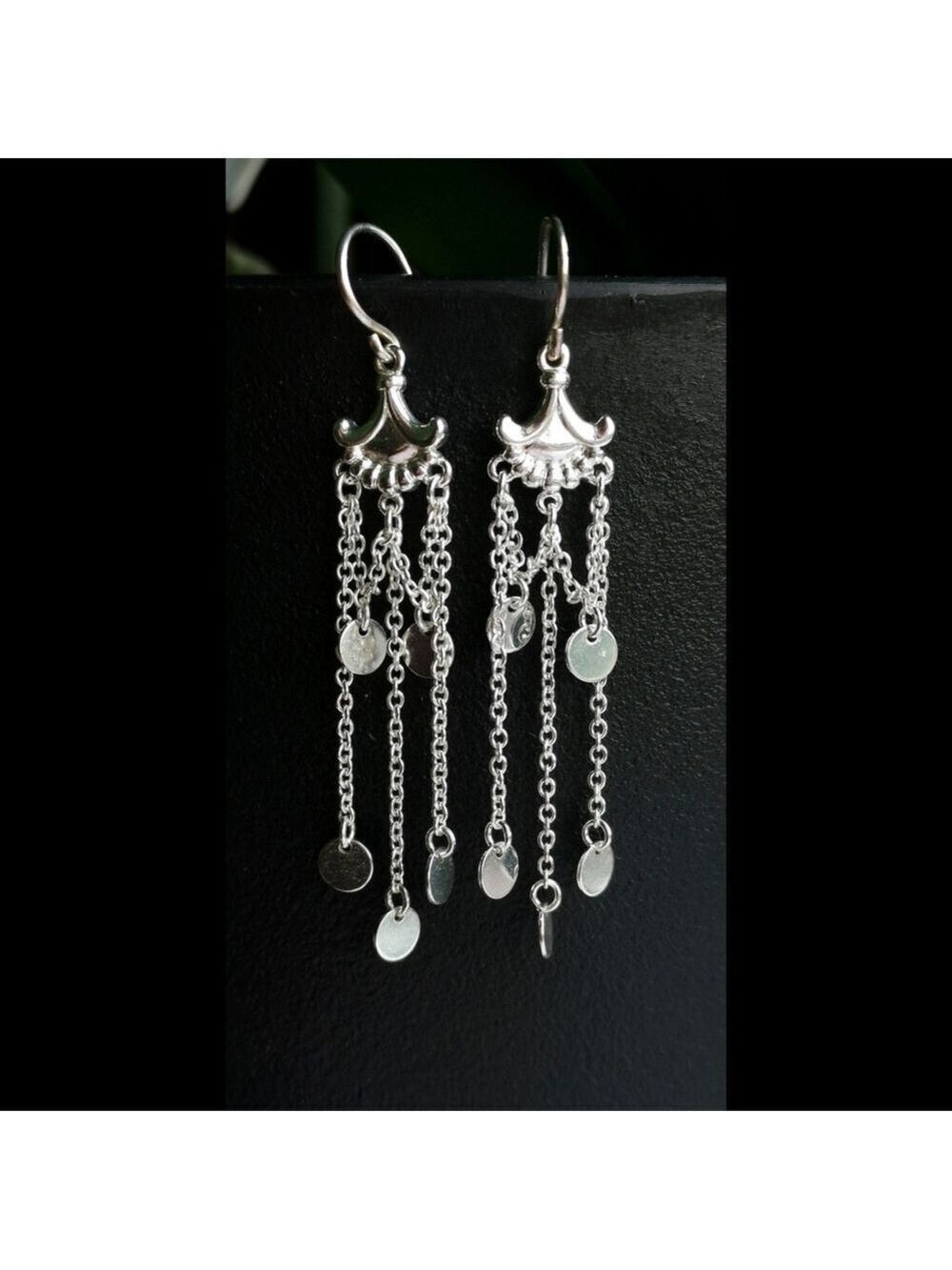 Sterling Silver dangle chandelier earrings 🆕